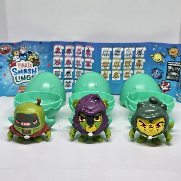 roblox Other - Pinata‎ Smashlings Rainbow Pods ROBLOX Series 1 SET Of 3 Unused Codes NEW